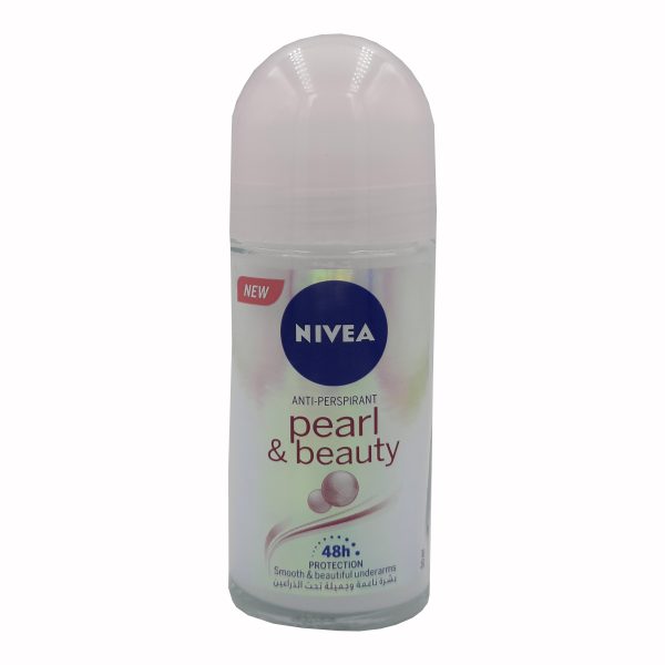 نيفيا مزيل عرق رول بيرل اند بيوتي - NIVEA roll Deodorant pearl & beauty 50ml