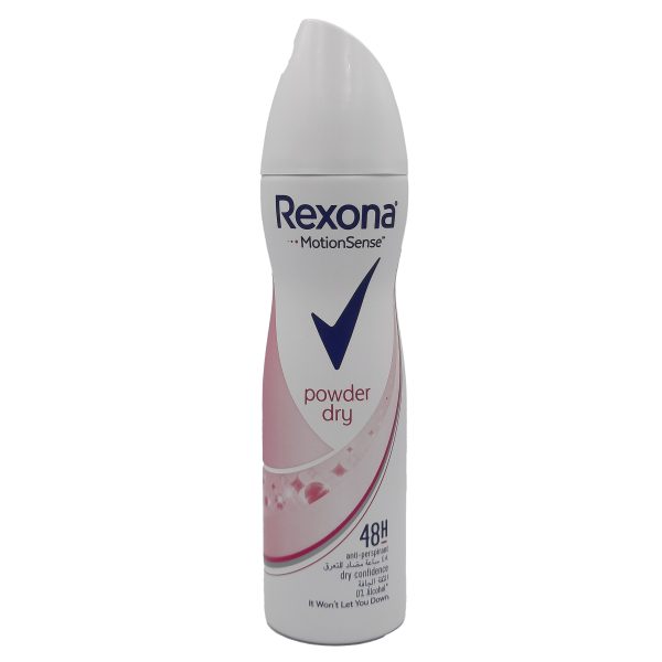 ريكسونا مزيل عرق بخاخ باودر دراي - Rexona spray anti-perspirant powder dry 150ml