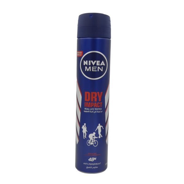 نيفيا مزيل عرق بخاخ للرجال دراي إمباكت - NIVEA MEN spray anti-perspirant Dry impact 200ml