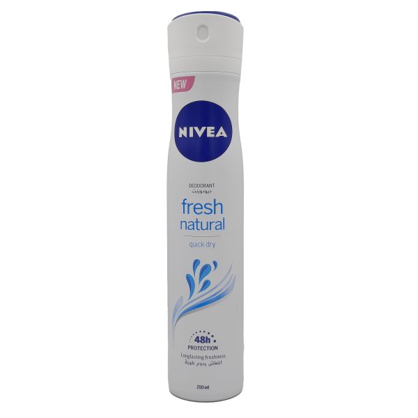 نيفيا مزيل عرق بخاخ فرش ناتشرال - NIVEA spray anti-perspirant fresh natural 200ml