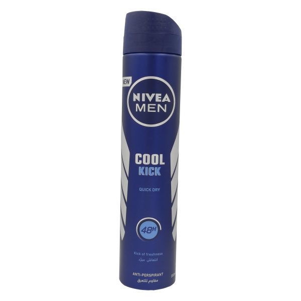 نيفيا مزيل عرق بخاخ للرجال كول كيك - NIVEA MEN spray anti-perspirant cool kick 200ml