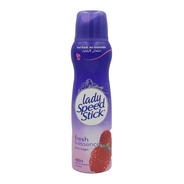 لايدي سبيد ستيك مزيل عرق بخاخ جوسي ماجيك - lady speed stick spray Deodorant juicy magic 150ml