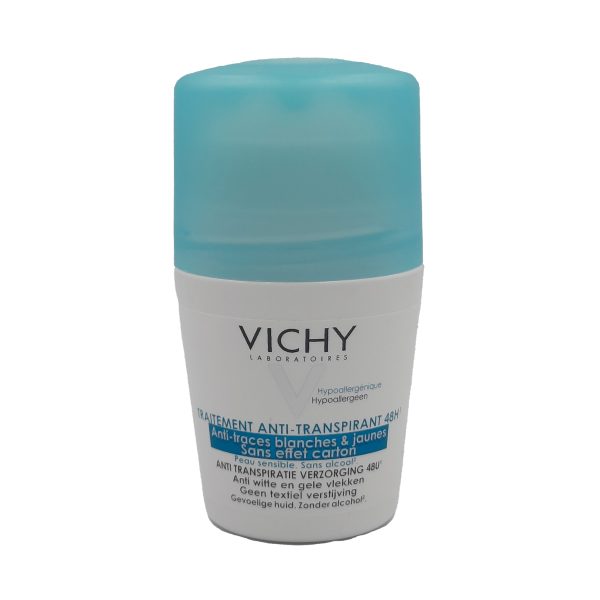 فيشي مزيل عرق رول التعرق الزائد - VICHY roll anti-transpirant excessive sweating 50ml