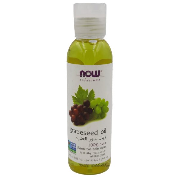ناو زيت بذور العنب - NOW GRAPESEED OIL 118ml