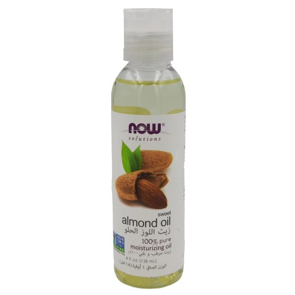 ناو زيت اللوز الحلو - NOW ALMONDS OIL 118ml