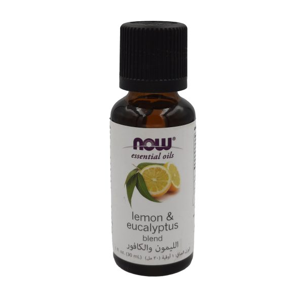ناو زيت الليمون والكافور - NOW LEMON & EUCALYPTUS OIL 30ml