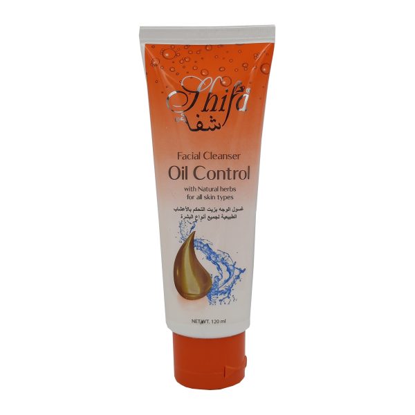 شفا غسول وجه التحكم بزيت الأعشاب - Shifa facial cleanser oil control natural herbs 120ml