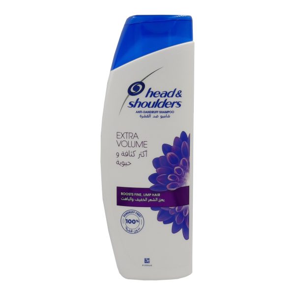 هيد اند شولدرز شامبو اكثر كثافة وحيوية - head & shoulders shampoo extra volume 400ml