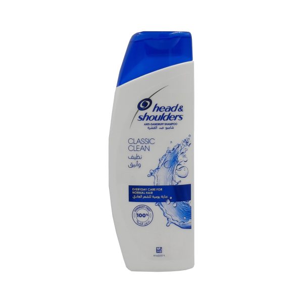 هيد اند شولدرز شامبو نظيف وأنيق - head & shoulders shampoo classic clean 190ml