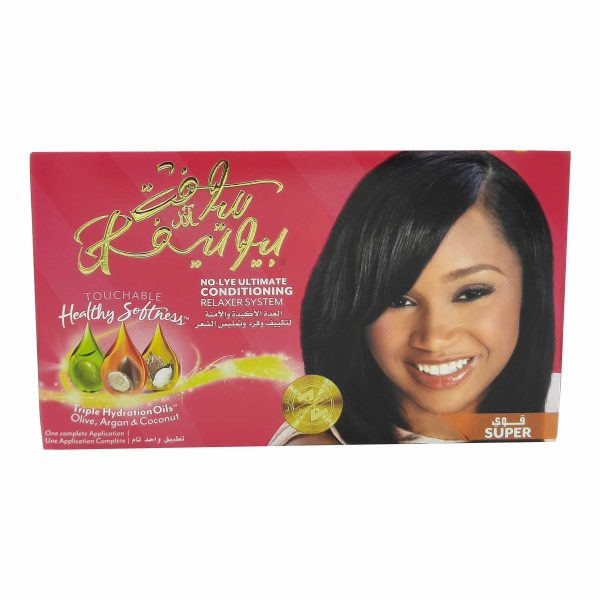 سوفت اند بيوتيفل عدة الفرد قوي - soft & beautiful relaxer system super