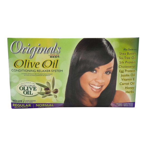 مجموعة اورجانكس لفرد الشعر عادي - Originals relaxer system normal