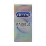 ديوركس واقي ذكري انفيزبل شديد الرقة - durex condom invisible extra sensitive 12condoms