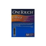 وان تاتش ألترا اشرطة فحص السكر - ONETOUCH Ultra blood glucose test strips 50pcs