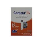 كونتور تي.اس اشرطة فحص السكر - Contour TS blood glucose test strips 50pcs