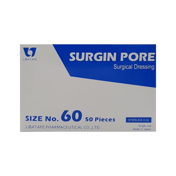 ليباتيب سورجين ضماد جروح استخدام مرة واحدة - LIBATAPE surgin pore 60 50pcs