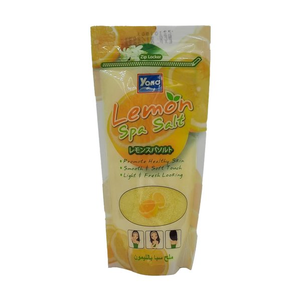 يوكو ملح سبا بالليمون - YOKO lemon spa salt 300g