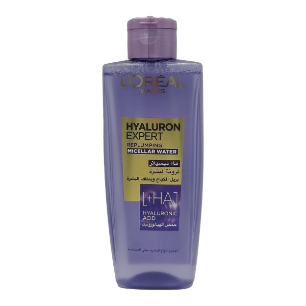 لوريال باريس ماء ميسيلار بحمض الهيالورونيك - L’OREAL PARIS micellar water hyaluron expert +HA 200ml