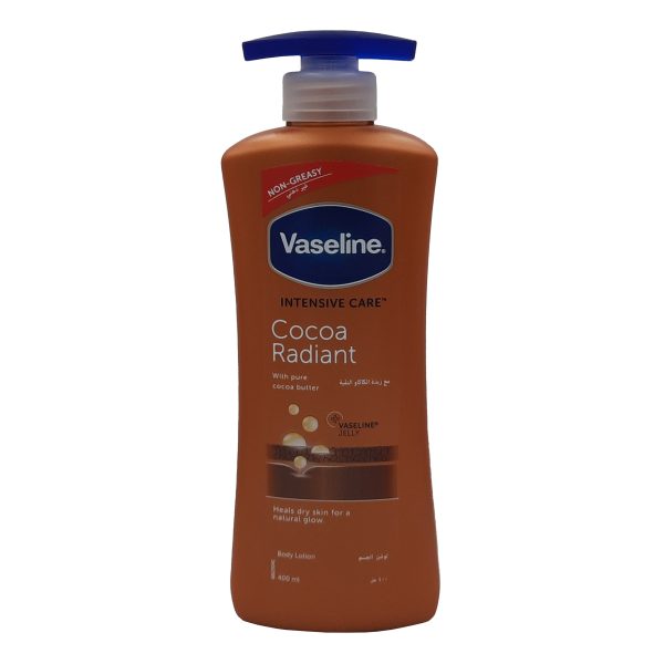 فازلين لوشن بزبدة الكاكاو النقية - Vaseline lotion with cocoa butter 400ml