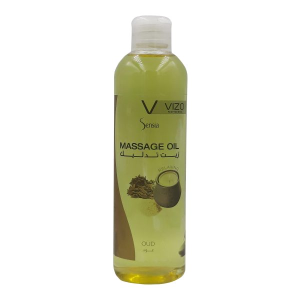 فيزو زيت تدليك بالعود - VIZO massage oil oud 250ml