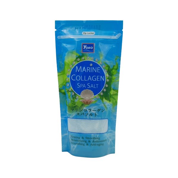 يوكو ملح سبا بالكولاجين البحري - YOKO marine collagen spa salt 300g