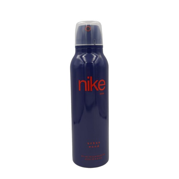 نايك رجالي مزيل عرق بخاخ ازرق غامق -  Nike man Spray deodorant urban wood 200ml