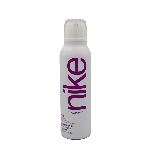 نايك نسائي مزيل عرق بخاخ أرجواني غامق -  Nike woman Spray deodorant ultra purple 200ml