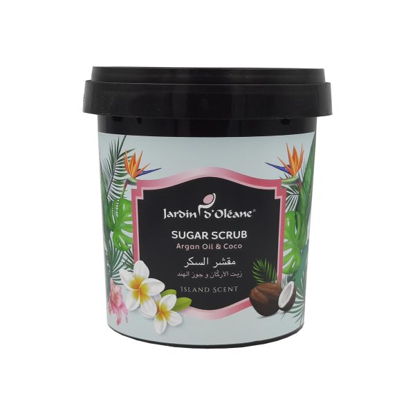 جاردين مقشر السكر زيت الاركان وجوز الهند - Jardoin sugar scrub argan oil &coco 600g