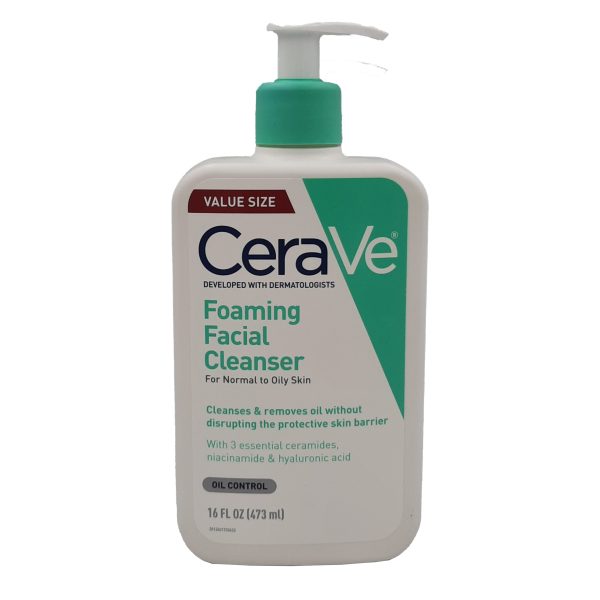 سيرافي منظف رغوي للوجه - CeraVe foaming facial cleanser 473ml