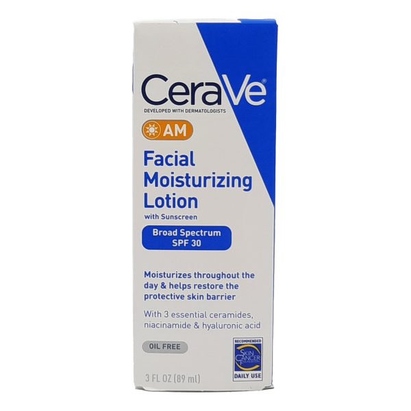 سيرافي لوشن ترطيب الوجه نهاري  - CeraVe facial moisturizing lointion am 30spf 89ml