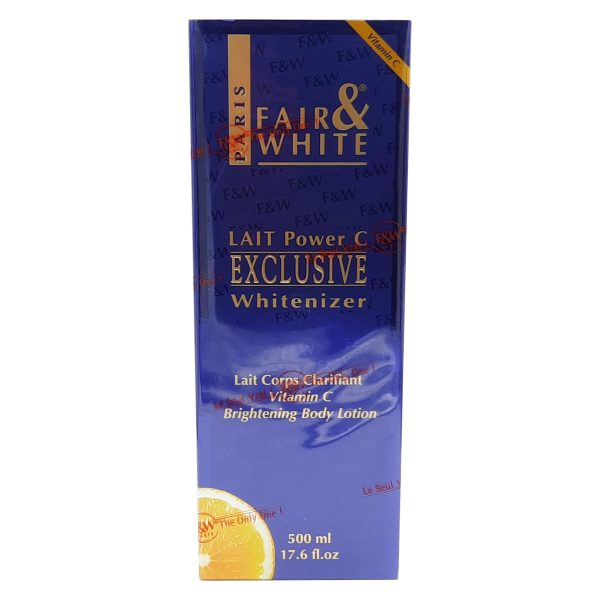 فير اند وايت بودي لوشن لترطيب ونضارة الجسم - Fair & white brightening body loition 500ml