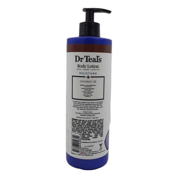 دكتور تيلس لوشن بزيت جوز الهند - Dr Teal,s body lotion coconut oil 532ml