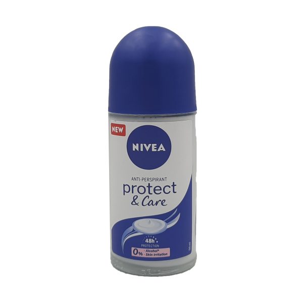 نيفيا مزيل عرق رول بروتكت اند كير - NIVEA roll anti perspirant protect and care 50ml