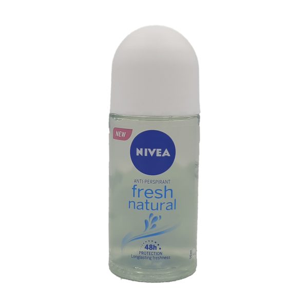نيفيا مزيل عرق رول فرش ناتشرال  - NIVEA roll Deodorant fresh natural 50ml