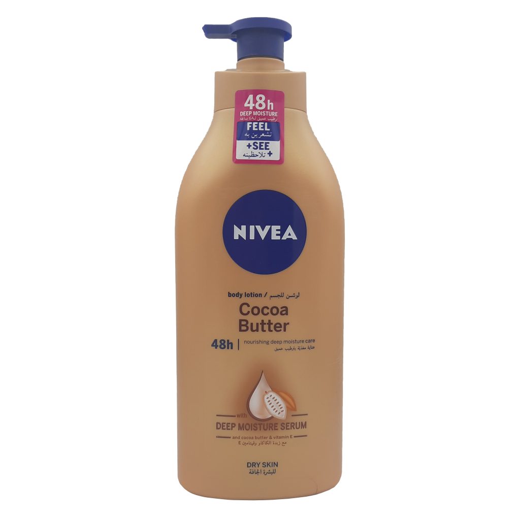 نيفيا لوشن للجسم بزبدة الكاكاو NIVEA body lotion cocoa butter 625ml