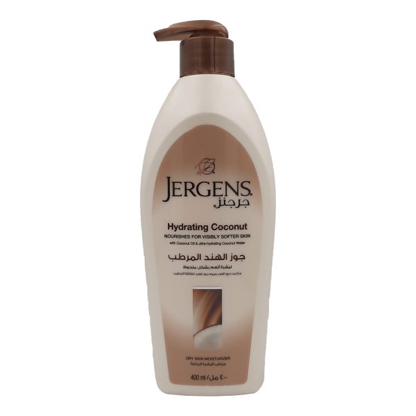 جرجنز لوشن جوز الهند المرطب - JERGENS body lotion hydrating cocount 400ml