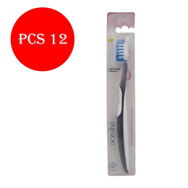 نورسين مفرشة اسنان سوفت - NORSINA Toothbrush soft 12pcs