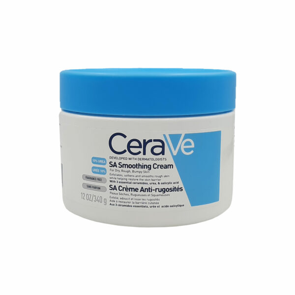 سيرافي كريم منعم اس اي  - CeraVe cream smoothing SA 340g
