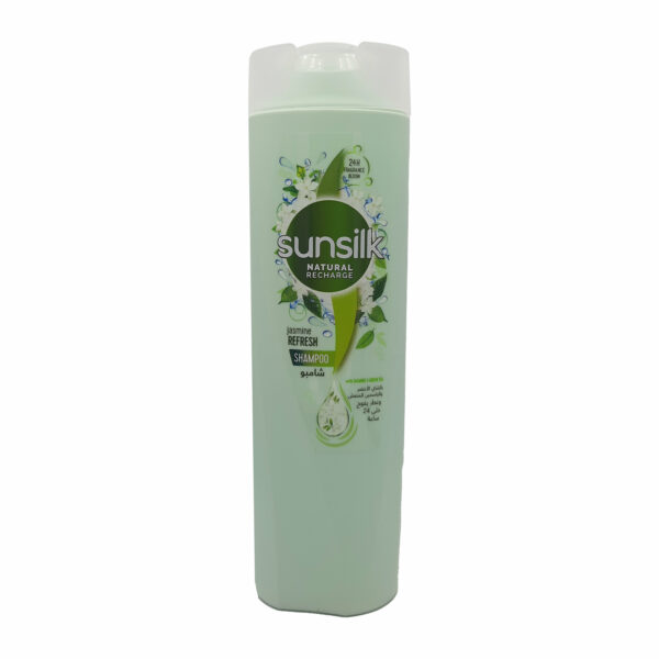 صانسيلك شامبو بالشاي الاخضر والياسمين - sunsilk shampoo jasmine & green tea 400ml