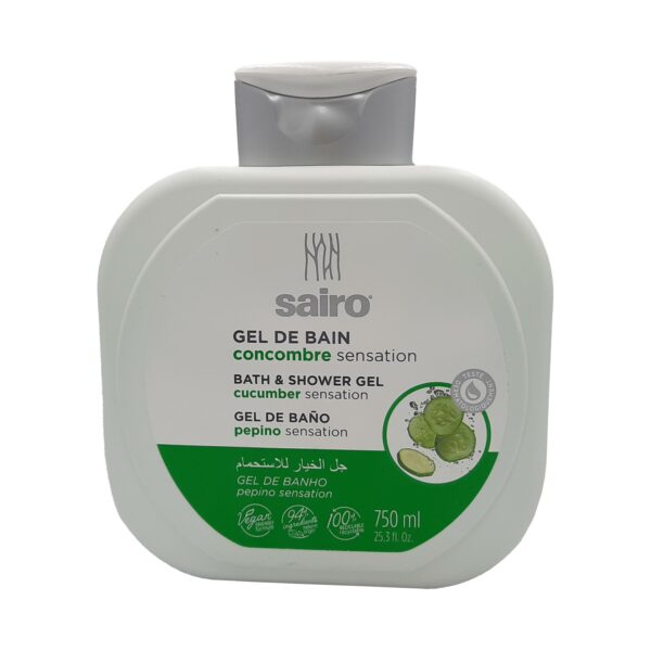 سايرو جل استحمام بالخيار - sairo shower gel cucumber 750ml