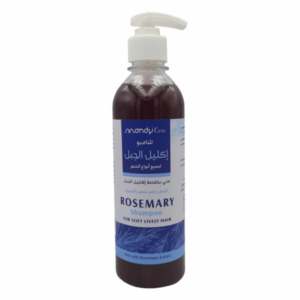 ماندي كير شامبو غني بخلاصة اكليل الجبل - Mandy Care shampoo rich with rosemary extract 400ml