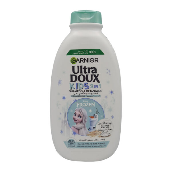غارنييه شامبو وبلسم للأطفال نعومة الشوفان - GARNIER shampoo & detangler for kids oat delicay 400ml