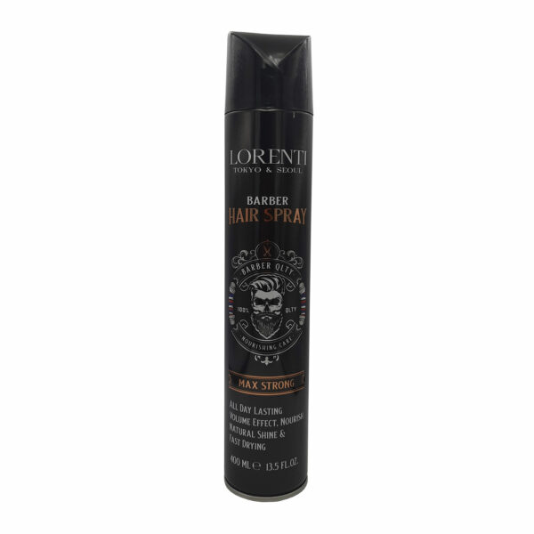 لورينتي بخاخ مثبت شعر ماكس سترونج - LORENTI hair spray max strong 400ml