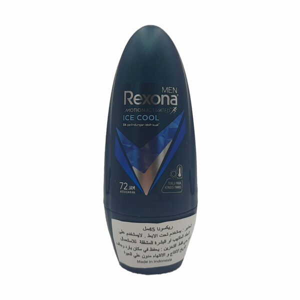 ريكسونا مزيل عرق رول للرجال ايس كول مستورد - Rexona men roll anti-perspirant ice cool imported 45ml