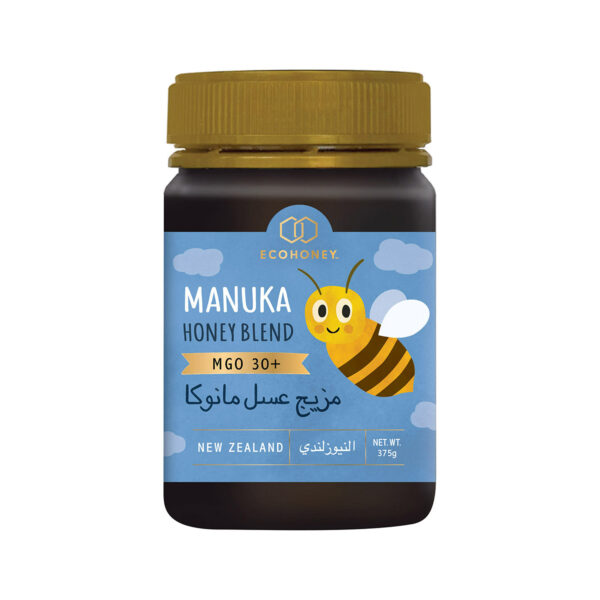 ايكو هوني مزيج عسل مانوكا - ECOHONEY manuka honey blend MGO 30+ 375g