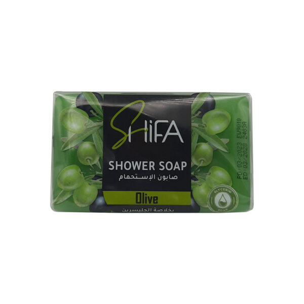 شفا صابون استحمام بزيت بالزيتون - shifa shower soap olive oil 150g