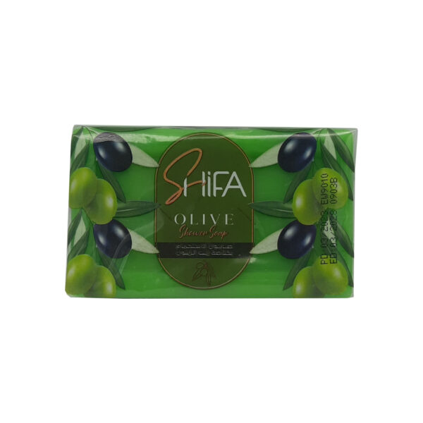 شفا صابون استحمام بخلاصة الجلسرين بالزيتون - shifa shower soap olive 150g
