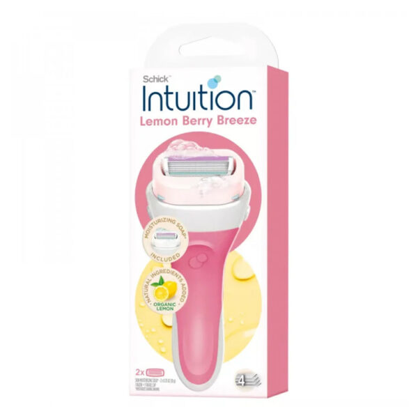 شيك انتيوشن مكينة حلاقة بخلاصة الليمون والتوت - Schick Intuition Lemon Berry Breeze razor