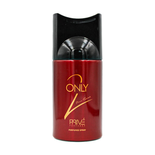 برايف مزيل عرق اونلي تو - PRIVE perfumed spray onle 2 250ml