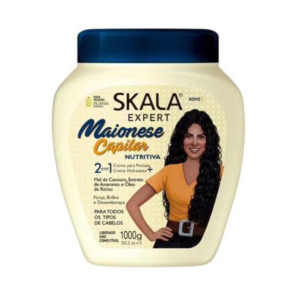 سكالا كريم معالج للشعر بالمايونيز 2 في 1 - SKALA hot oil mayonnaise 2 in 1 1000g
