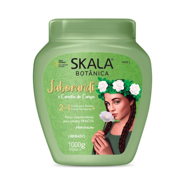 كريم معالج للشعر جابوراندي 2 في 1 من سكالا - SKALA cream 2 in 1 jaboramdi 1000g